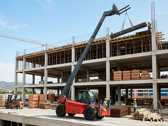 rough terrain telehandler telehandler