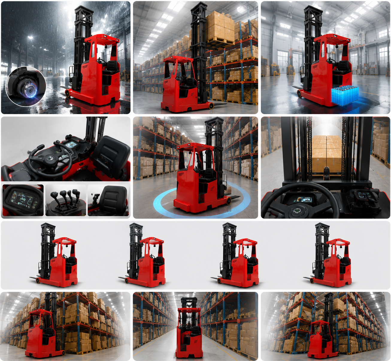 site down reach forklift site down reach forklift