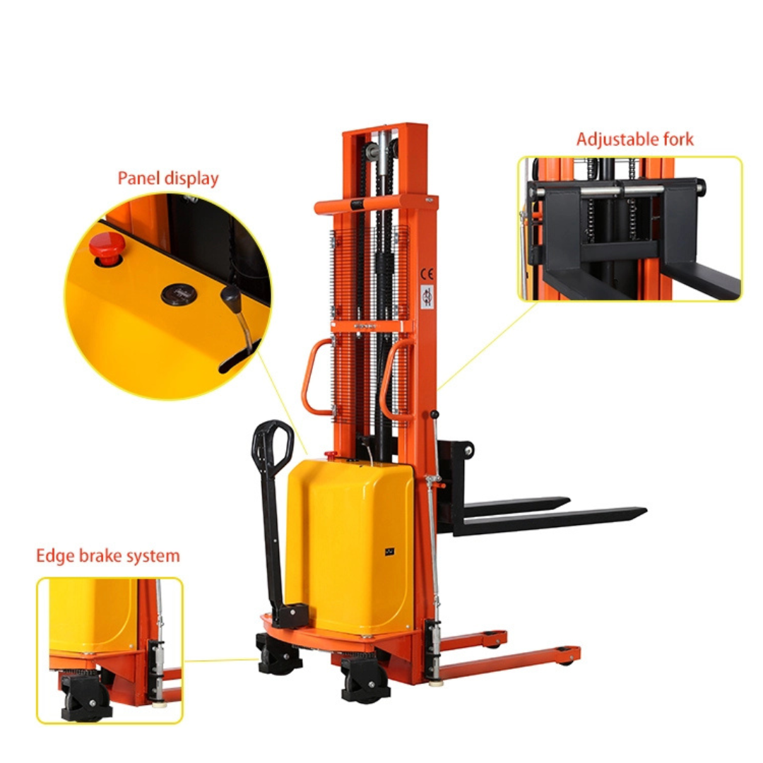 NELCN semi electric pallet stacker
