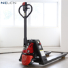 Semi-electric pallet truck