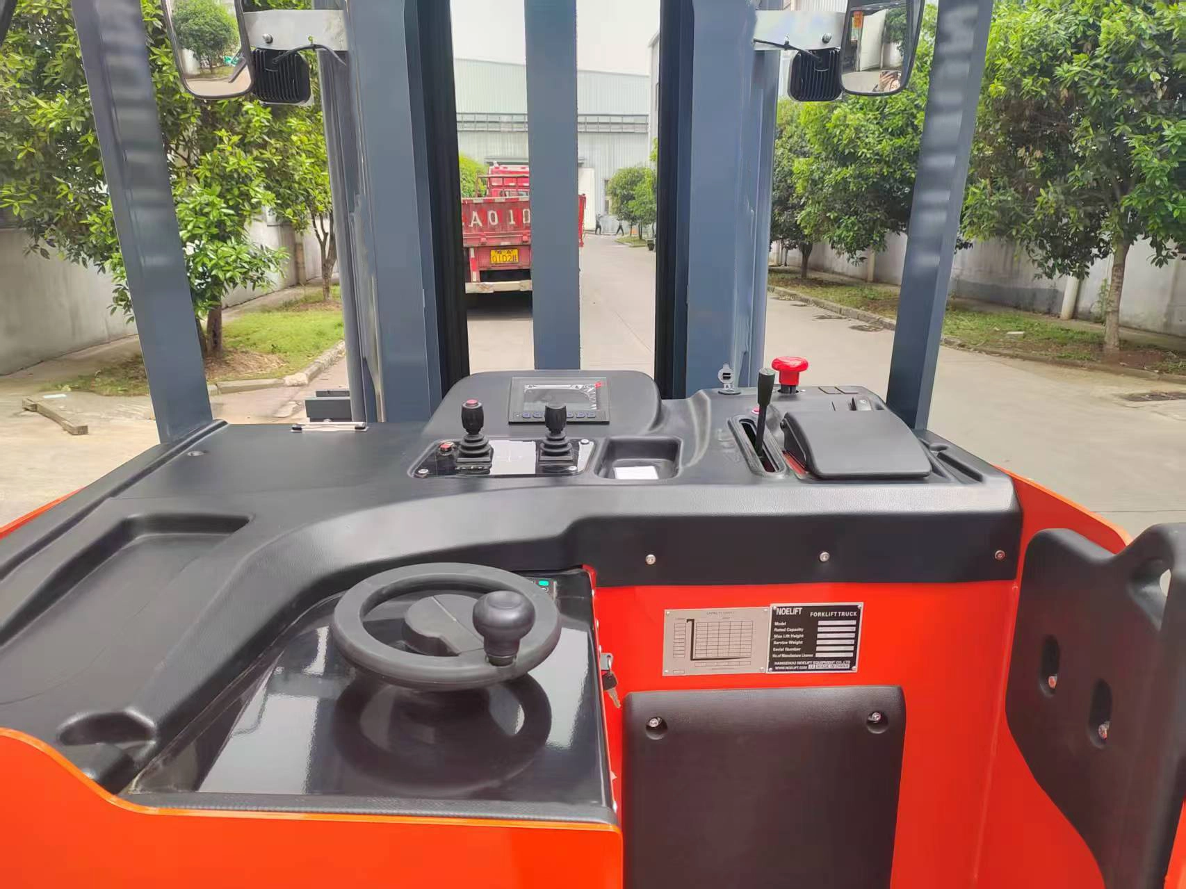 vna electric stacker narrow aisle