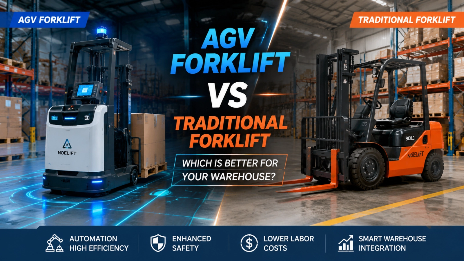 AGV Forklift vs Traditional Forklift: Which Is Better?