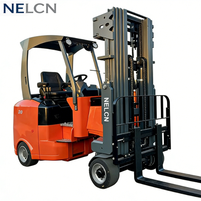 articulated forklift truck