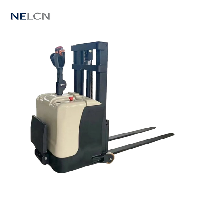 Stand-on Electric Pallet Stacker